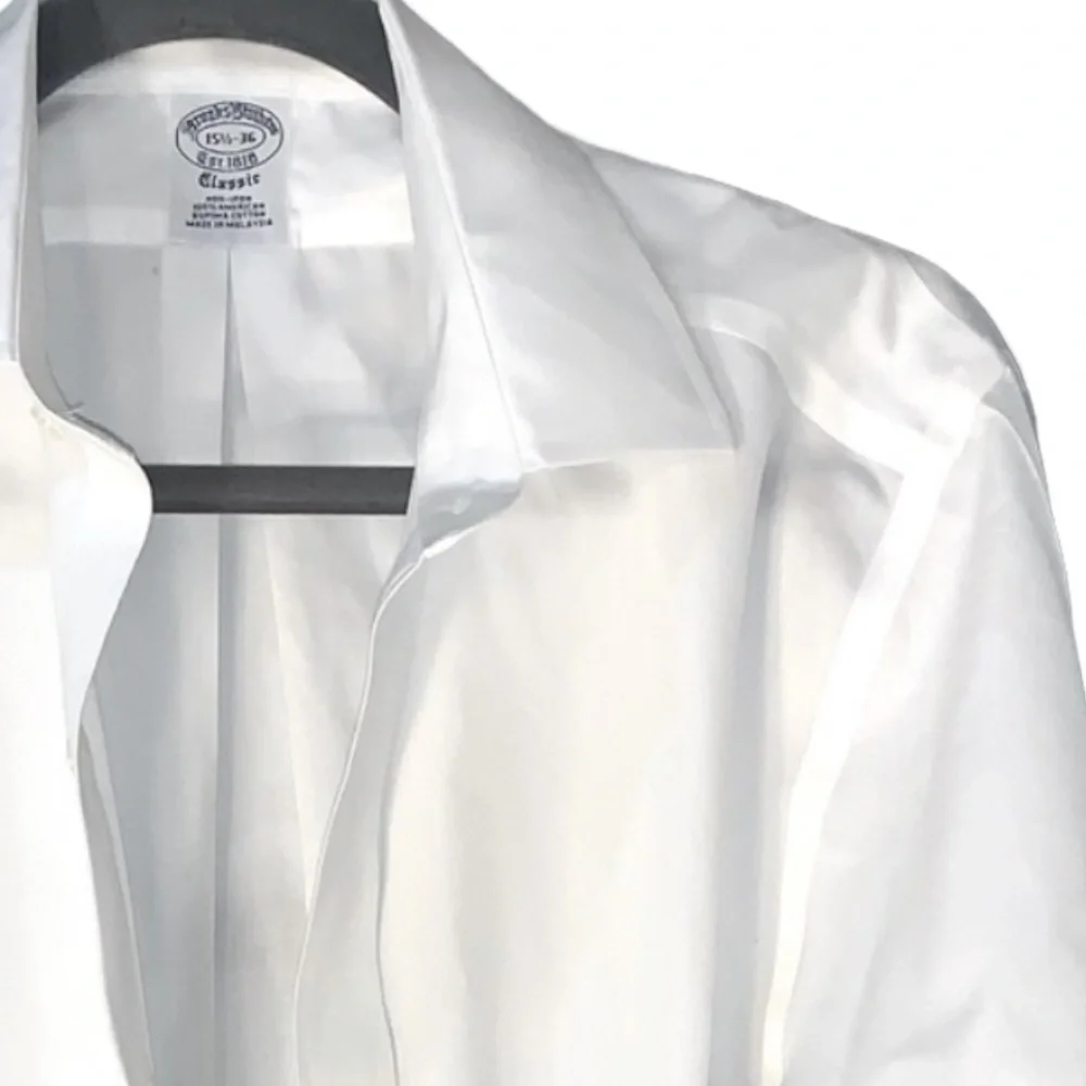 Brooks Brothers Classic Non-Iron French Cuff Dress Shirt - Picture 7 of 9